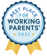 Badge for Best Places for Working Parents 2022