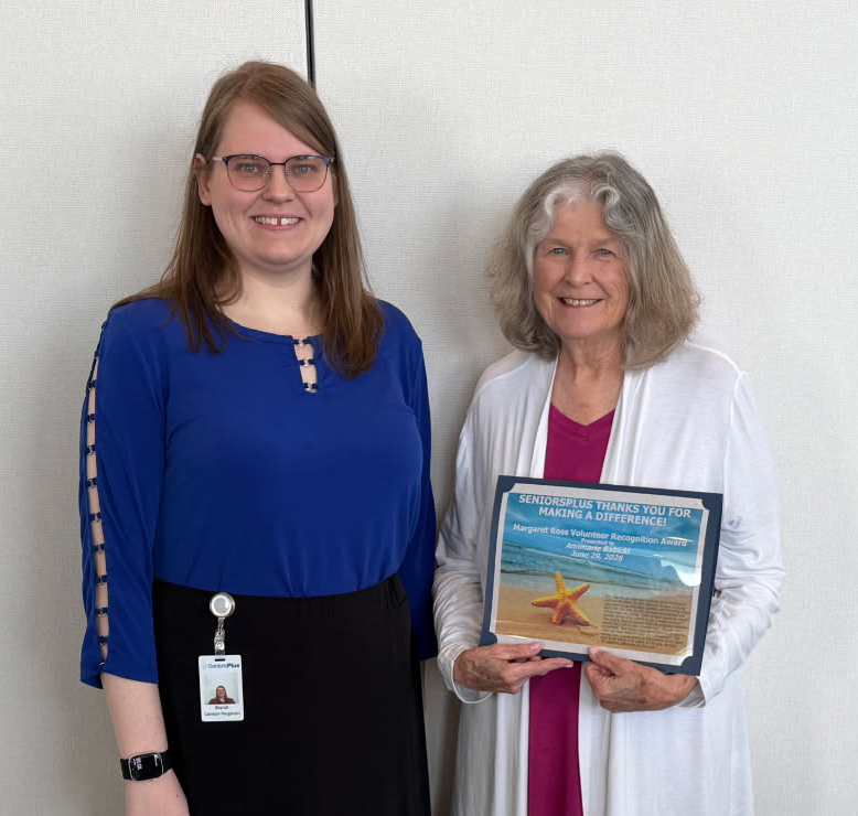 Volunteerism award presented to Annmarie Babicki